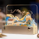 可定制手撕日历纸雕灯