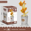 Coffee Cup Plant Series Building Blocks-12 Months Coffee Cup Plant Series Building Blocks-12 Months