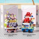 Street View Building Blocks of Street Food Carts