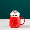 3D Three-Dimensional Santa Cute Ceramic Mug