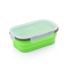 Environmentally Friendly Silicone Folding Lunch Box(With Tableware)