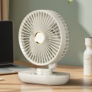 Desktop Air Circulation Turbine USB Digital Display Small Fan