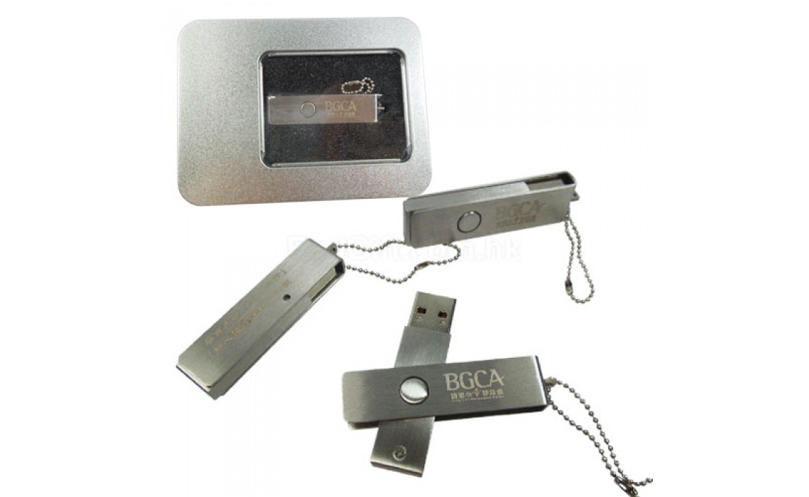 Rotary Metal USB Flash-Boys' & Girls' Clubs Association of Hong Kong