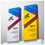 創意金屬水晶獎座