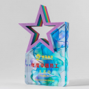 Colorful Five-Star Crystal Trophy