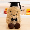 Graduation Peanut and Potato Plush Dolls