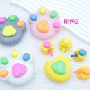 貓爪可愛造型彩色螢光筆