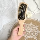 按摩木質梳