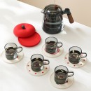 矽膠蘋果隔熱杯墊