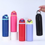Color-Blocked Double-Walled Thermos