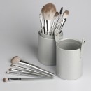 Stylish Leather Brush Storage Tube