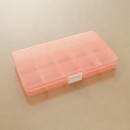 Small 15-Grid Plastic Jewelry Box