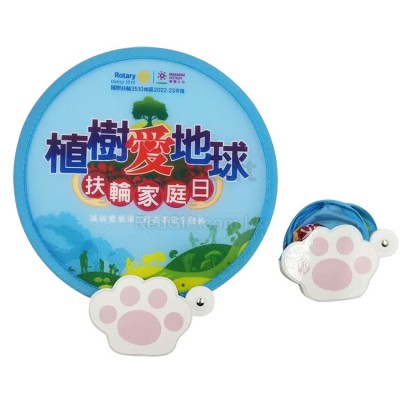 Cat Paw Folding Advertising Fan