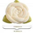 編織打結玫瑰抱枕