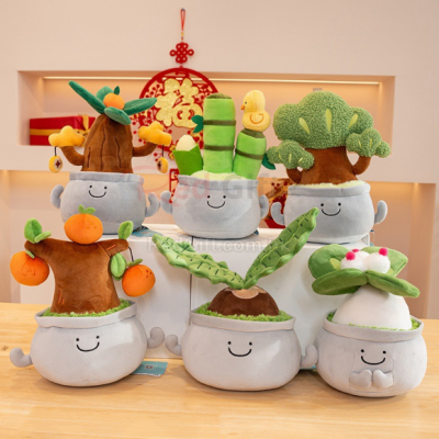 植物盆栽玩偶
