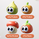 Eye-popping vegetable squeeze stress-relief toy