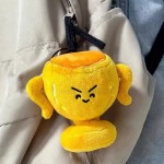 獎座毛絨掛件鑰匙扣