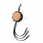 伸縮竹木充電線