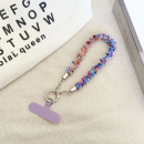 毛絨撞色手機掛繩