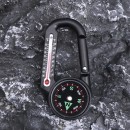 戶外指南針登山扣帶溫度計