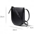 Leather Shoulder Bucket Bag