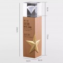 星星實木水晶座 星星實木水晶座