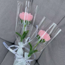 Pipe cleaner carnation bouquet