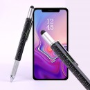 多功能觸控頭螺絲刀刻度尺6合1原子筆