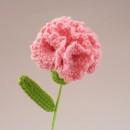 Bouquet of pipe cleaner carnations and tulips