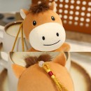 小馬掛件吉祥毛絨馬仔