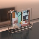 Geometric Metal Photo Frame