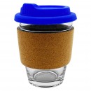 Carlo Glass Coffee Cup - Cork Band