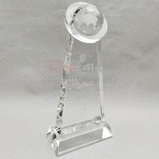 訂製水晶獎座 - 康樂及文化事務署