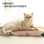 瓦楞紙摺疊加長貓抓板