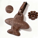 咖啡渣环保飞机行李牌