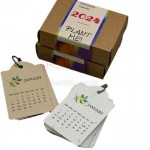 Seed Paper Calendar Desk Calendar