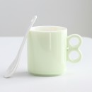 數字手柄陶瓷杯