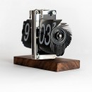 機械翻頁數字時鐘 機械翻頁數字時鐘