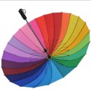 24色彩色直伞