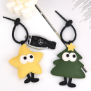 PU Christmas Keychain Pendant