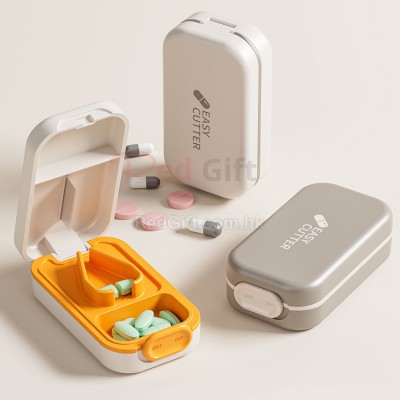 Pill Box with Cutter