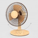 Wood Grain Mini Fan