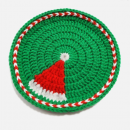 圣诞棉绳编织隔热垫 圣诞棉绳编织隔热垫