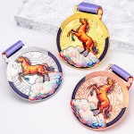 一馬當先金屬獎牌