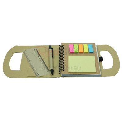 Eco Notebook with Sticky Note