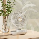 Desktop Air Circulation Turbine USB Digital Display Small Fan