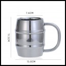 Stainless Steel Beer Mug