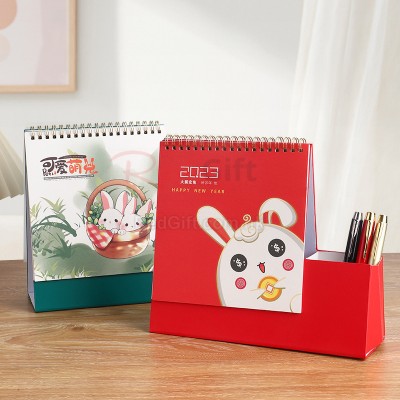 Pen Holder Desk Calendar