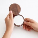 木质化妆镜