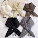 Korean Winter Knitted Down Scarf Korean Winter Knitted Down Scarf